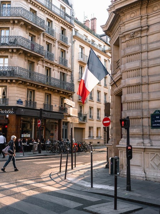 Una escena de fotografía callejera en Francia.