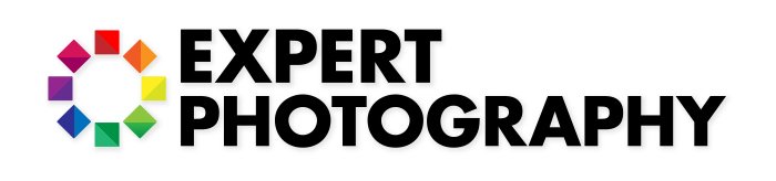 Logotipo de Expert Photography que se utilizará como ejemplo para la máscara de recorte.