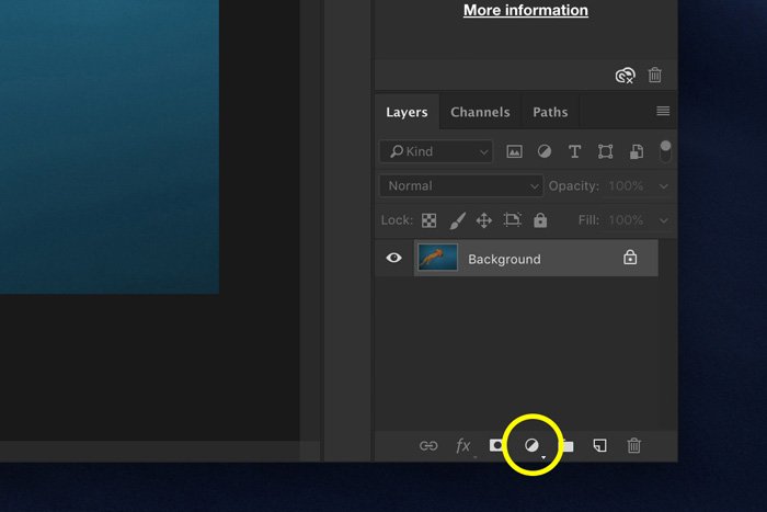 una captura de pantalla que muestra cómo editar imágenes submarinas en Photoshop