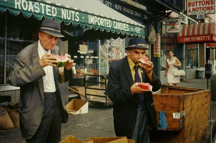 Ciudad de Nueva York, 1981. Fotografía de Helen Levitt