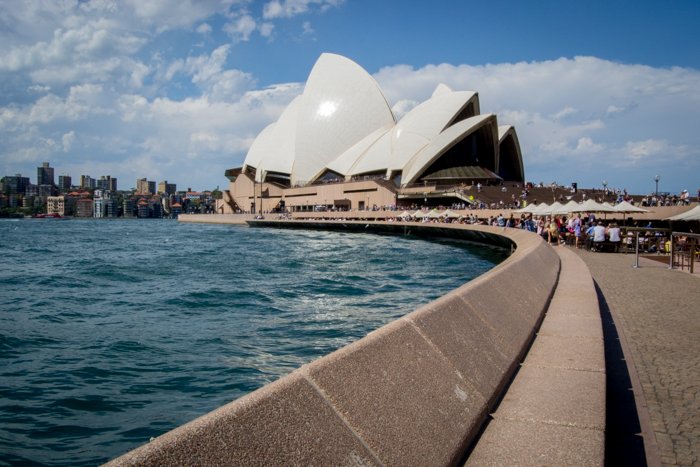 Vista de la Ópera de Sydney