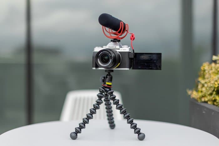 Imagen del kit de vlogging Fujifilm X-T200