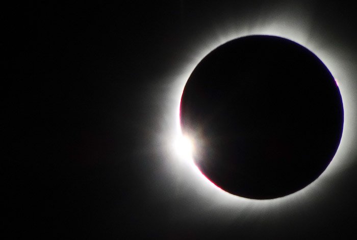 foto del eclipse total