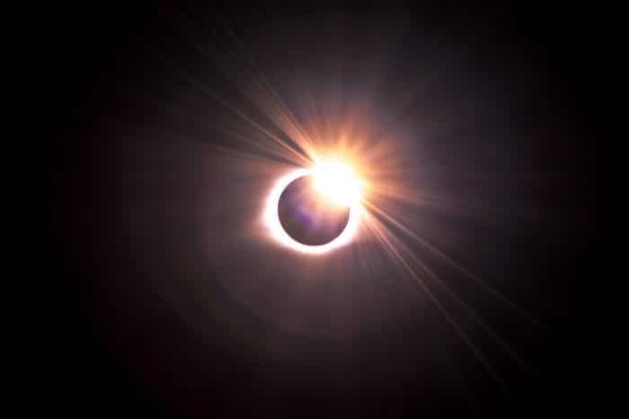foto del eclipse solar